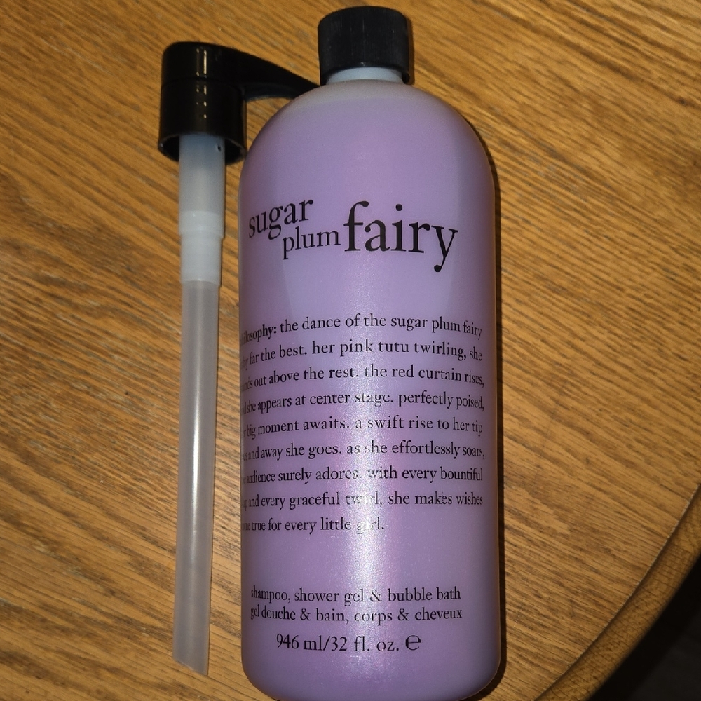 NEW Philosophy Sugar Plum Fairy Shower Gel & Bubble Bath - Never Open